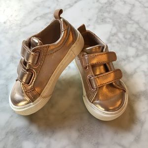 Gap Classic Strappy Sneakers Rose Gold